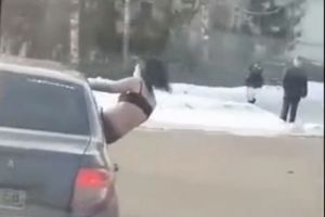 Водителю, чья пассажирка в полуголом виде встречала весну, грозит наказание