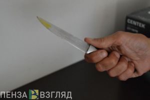 На Ульяновской улице в Пензе мужчина всадил соседу нож в живот