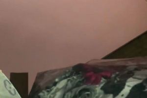 Пензенцы сняли на видео мощные вспышки в ночном небе