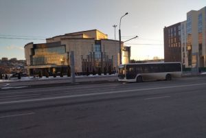 Все новые автобусы, ранее прибывшие в Пензу, перевозят пассажиров на маршруте 82С