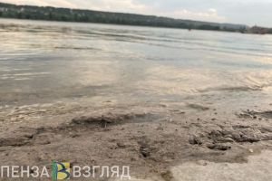 За сутки в реке Пенза уровень воды поднялся на 1 метр