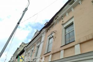 Пензенцы опасаются нового обрушения кладки здания на улице Бакунина