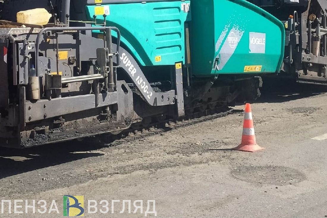 Более километра дороги к пензенскому селу отремонтируют в 2023 году