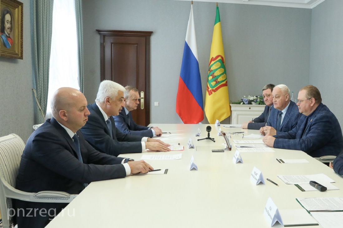 Пензенский губернатор провел встречу с руководителем ПАО «Россети Волга»