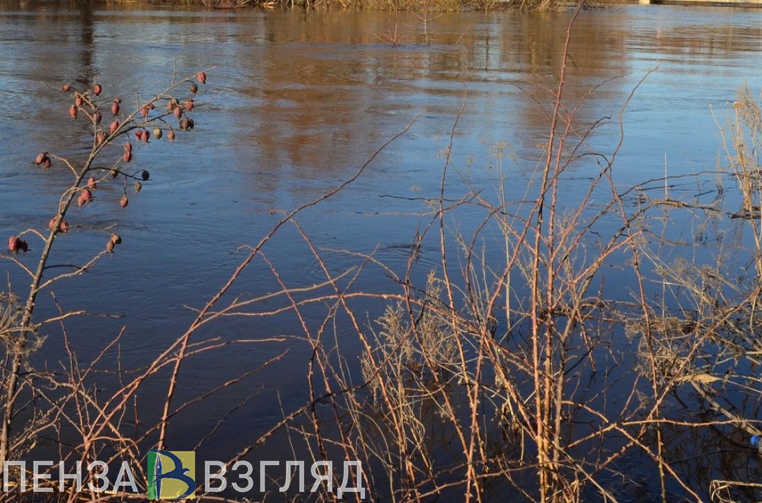 Сброс сурского водохранилища