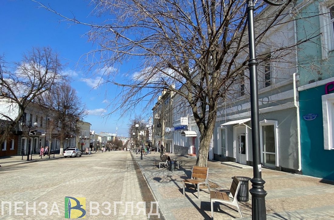 В Пензе в воскресенье ожидается +14 градусов и небольшой дождь