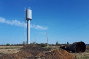 Ремонт водонапорной башни в Городище обошелся более чем в 3 миллиона рублей