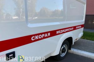 В Пензенской области «скорая» приехала к пассажиру опрокинувшегося автомобиля