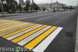 В Пензе закупили 220 тонн термопластика для нанесения новой разметки