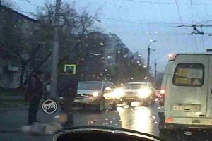 Опубликовано видео с места ДТП в Пензе, где сбили насмерть женщину