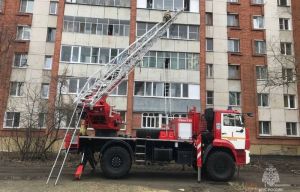 При пожаре в Пензе спасли двух взрослых и двух детей