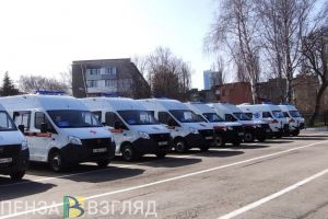 Пять районов Пензенской области получили новые машины скорой помощи