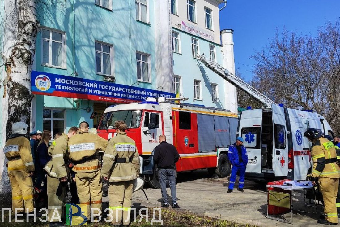 Стало известно, почему спасатели оцепили Пензенский казачий институт