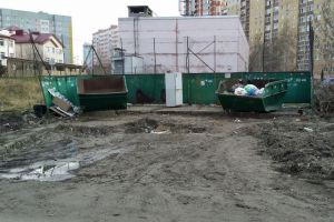 Пензенцы пожаловались на состояние контейнерных площадок на ул. Лядова