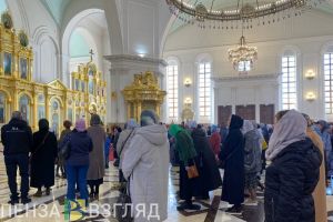 Православные пензенцы отмечают Вербное воскресенье