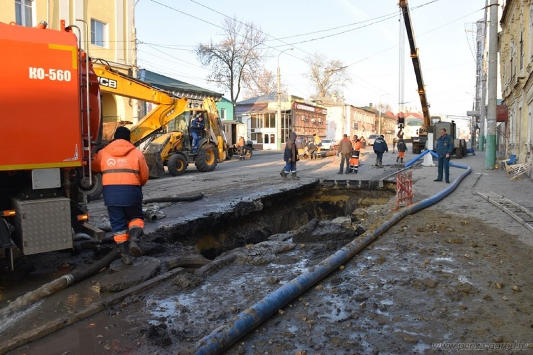 На улице Суворова в Пензе временно изменена схема движения