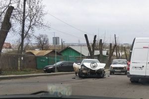 На Ново-Тамбовской улице в Пензе произошла жесткая авария