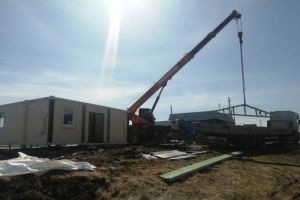 В селе Малосердобинского района устанавливают ФАП
