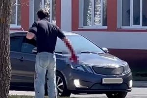 В Пензенской области прохожие увидели на улице окровавленного человека
