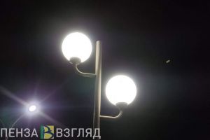 В пензенском селе пообещали увеличить количество световых опор