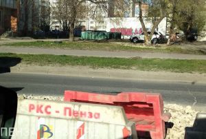 Пензенские водители возмущены разрытием дороги на Кулакова