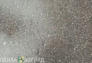 В Пензе на улицах Лермонтова и Мира восстановили асфальтовое покрытие
