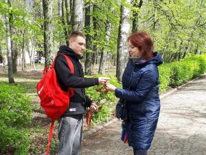 В Пензе стартовала акция «Георгиевская ленточка»