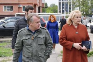 Александр Басенко посетил Первомайский район и проверил его благоустройство