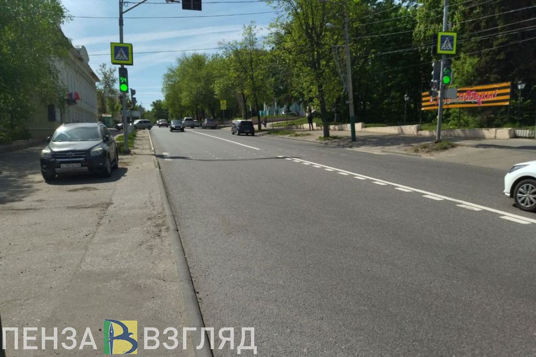 Пензенцы негодуют из-за новой дорожной разметки на улице Володарского