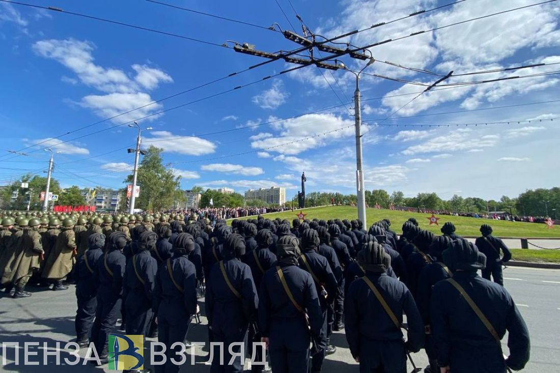 В Пензе начались торжества, посвященные празднованию Дня Победы