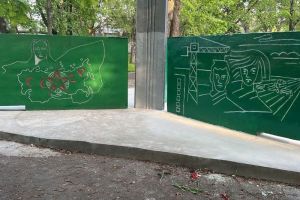 После жалобы жителя Каменки памятник труженикам тыла отреставрировали