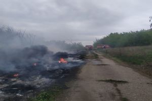 За сутки пензенские пожарные потушили три возгорания сухой травы и мусора
