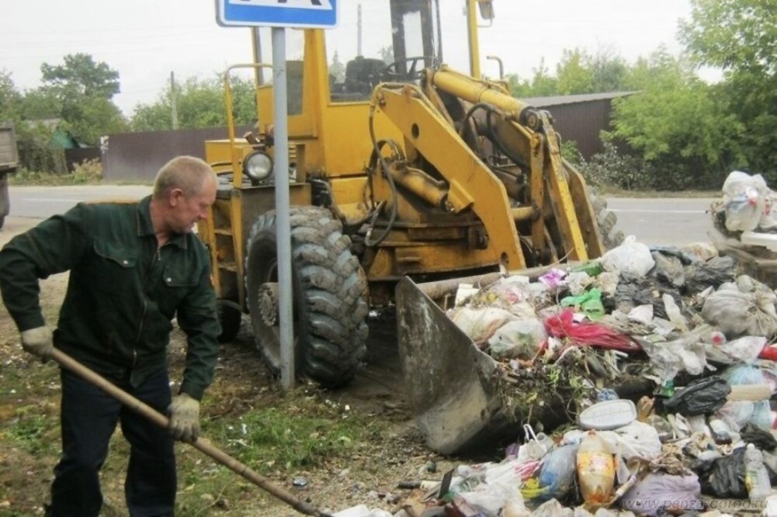 Пензенцам грозят штрафы за складирование мусора на муниципальной территории