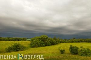 Дождь и гроза прогнозируются на 14 мая в Пензенской области