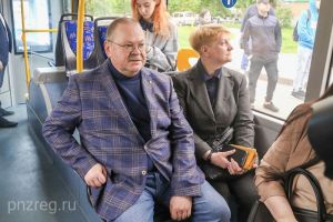 Мельниченко рассказал пензенцам о впечатлениях от поездки на новом троллейбусе