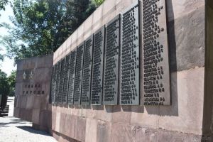 В Пензе вандалы повредили надписи на стеле «Слава героям»