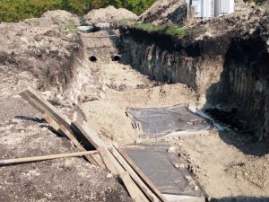 В Заре завершается первый этап строительства водопровода
