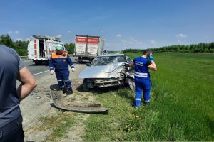 Появились фото с места смертельного ДТП под Пензой