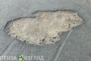 Жительница Пензенской области пожаловалась на качество дорог в Никольске