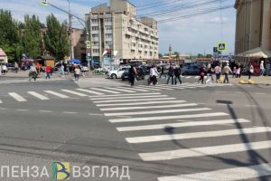 В Пензе появился первый диагональный переход