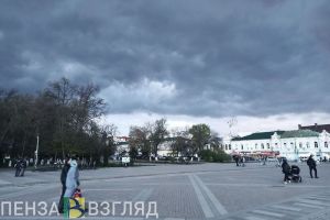 21 мая на территории Пензенской области возможны дождь и гроза