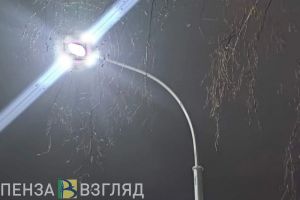 В Нижней Елюзани установили фонари за 250 тысяч рублей