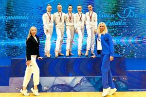 Пензенские гимнастки стали призерами открытого чемпионата Беларуси