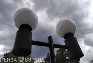 На освещение в Земетчино потратили 100 тысяч рублей