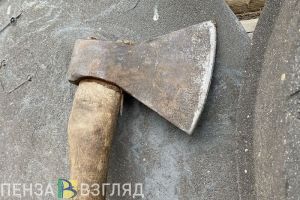 В Пензе полицейские задержали мужчину, который угрожал зарубить соседку