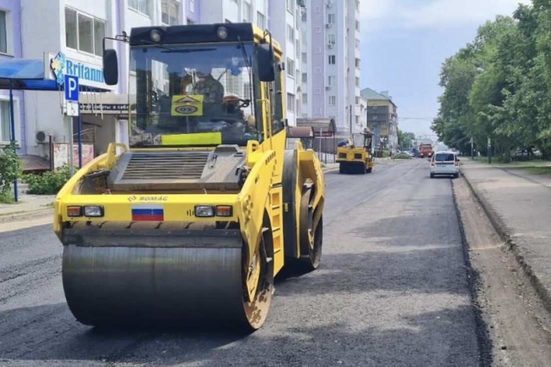 В Пензе стартовали работы по укладке нового асфальта на улице Бакунина