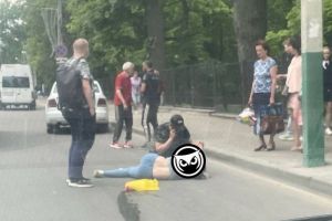В Пензе возле  ПГУ сбили человека