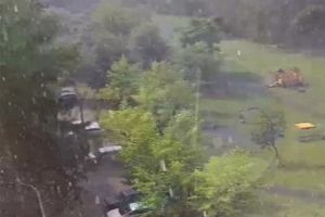Пензенцы делятся кадрами града, который накрыл Арбеково