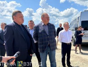 Тимченко и Мельниченко осмотрели строящийся транспортно-пересадочный узел в пензенской Терновке