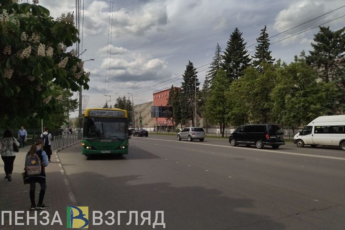 В Пензе с 9 по 12 июня общественный транспорт будет ходить по измененным  маршрутам